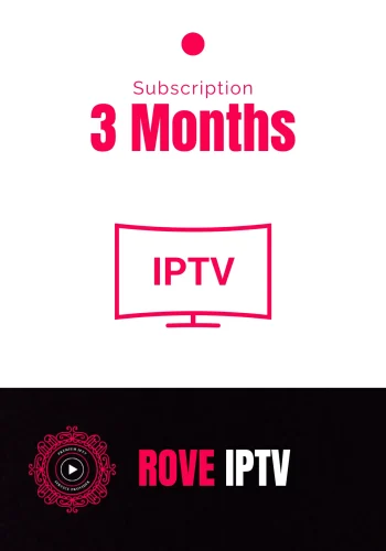 3 Months IPTV Subscription IPTV Subscription